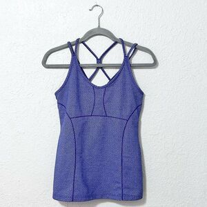 Athleta purple tank top size small